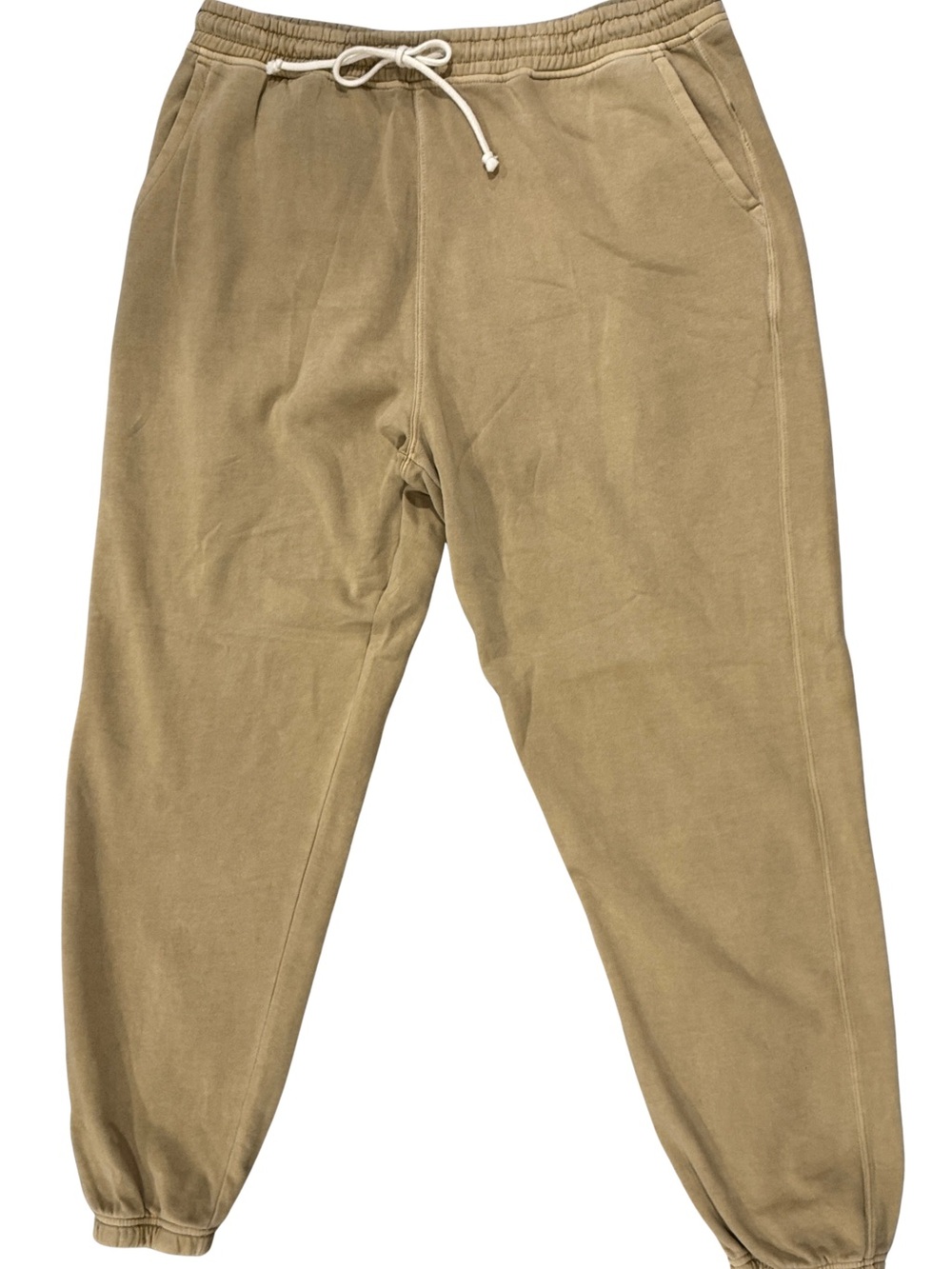 American Eagle Outfitters Khaki Drawstring Joggers